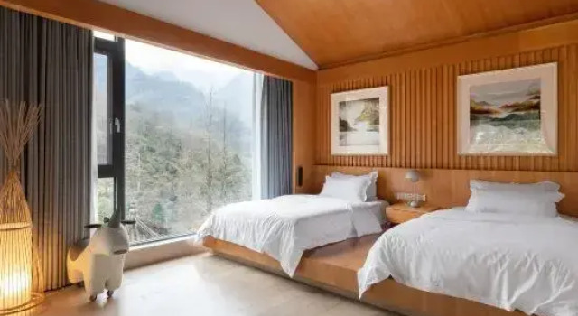 Люкс Yu Gui Yu Ye Private Hot Spring Inn (Qingcheng Back Mountain Branch)