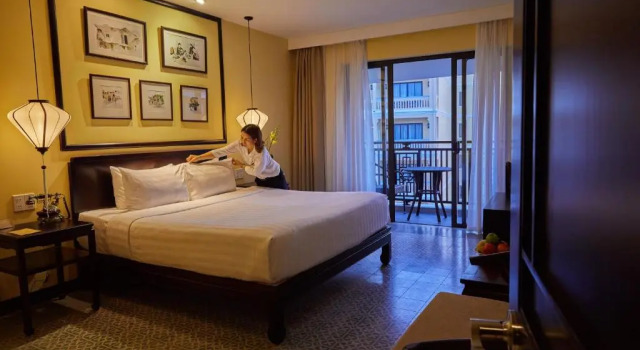 Семейный номер Standard с 2 комнатами с видом на город Hoi An Central Boutique Hotel & Spa