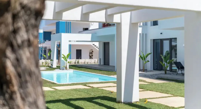 White Dream Residential Complex, Забронировать Апартаменты/квартира Отели Скала-Рахониу с парковкой, Парковка