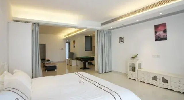 Трёхместный люкс One Room One Car Seaview Holiday Apartment