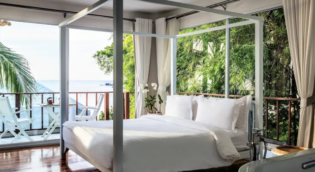 Номер Deluxe с балконом Villa Nalinnadda Petite Hotel & Spa, Adults Only
