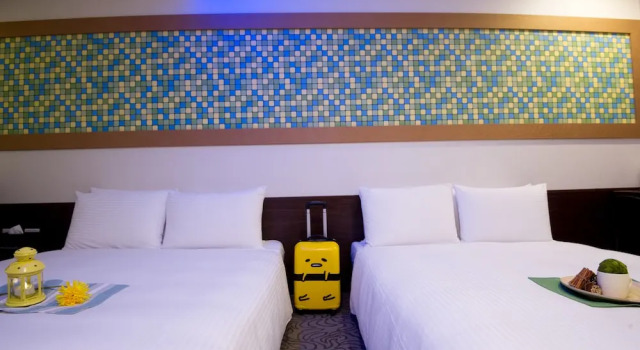 Четырёхместный номер Standard Lumière Town Hotel