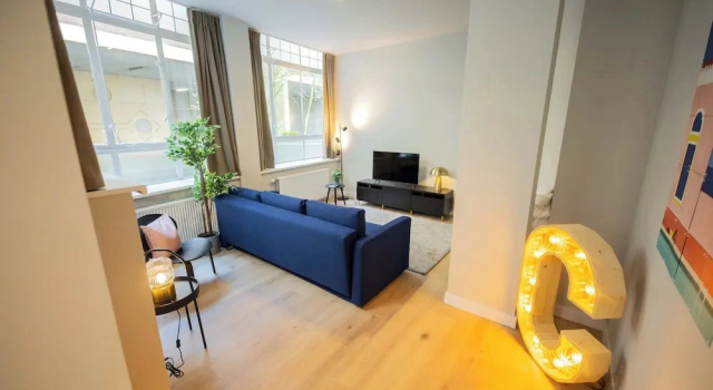 Апартаменты Alphabet Apartments Westersingel