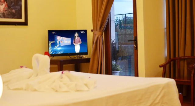 Двухместный номер Deluxe с балконом Panda Garden Homestay