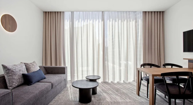 Двухместный номер Standard c 1 комнатой с видом на город Adina Apartment Hotel Melbourne Southbank