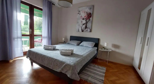 Апартаменты с 2 комнатами с балконом и с видом на море Apartments Miletić