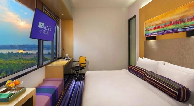 Двухместный номер Standard Aloft by Marriott Guangzhou University Park