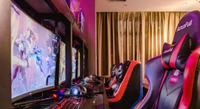 Кровать в общем номере IN ONE Interstellar Esports Hotel (Zhengzhou Zhongbo Expo Center Subway Station Branch)
