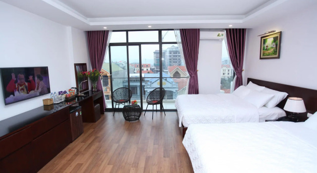 Четырёхместный номер Deluxe Camellia Hotel