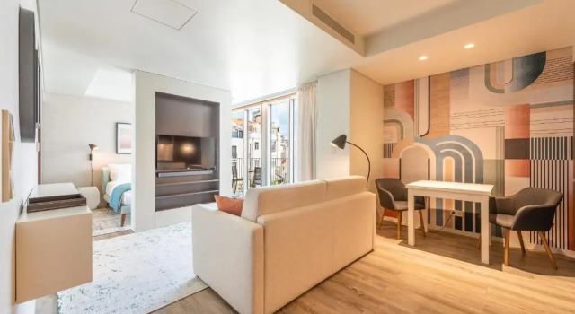 Апартаменты GuestReady - Midcentury Studio with Balcony in Santos 401