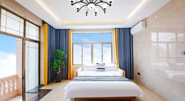 Люкс Mengjiao Island Lanjing Homestay (Lianchi Ao Beach Store)