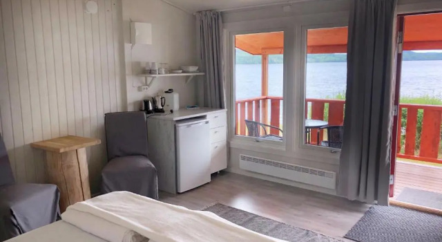 Бунгало рядом с пляжем Torsby Camping