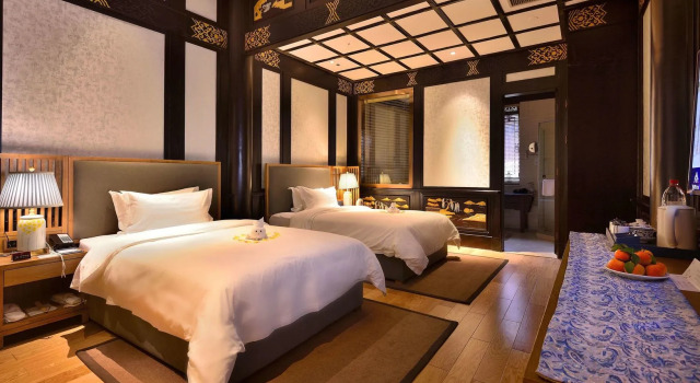 Chengdu Courtyard Hotel, Book Hotel SPA-hoteller i Qingyang, SPA