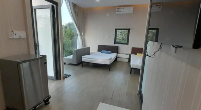 Трёхместный номер Standard с красивым видом из окна Đồi Sao Homestay