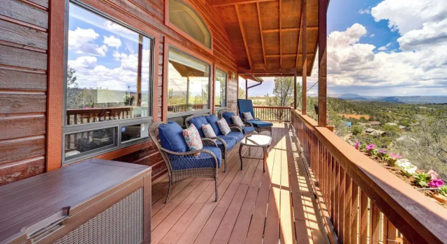 Коттедж Fire Pit & Views: Falconcrest Cottage in Payson!