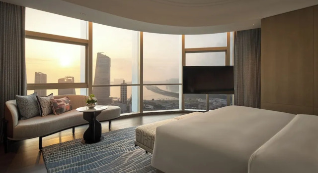 Двухместный люкс Deluxe с видом на залив Hyatt Regency Zhuhai Gongbei