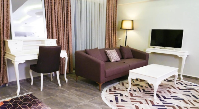 Трёхместный номер Standard с балконом и с видом на горы Mari̇ne Vi̇ew Hotel
