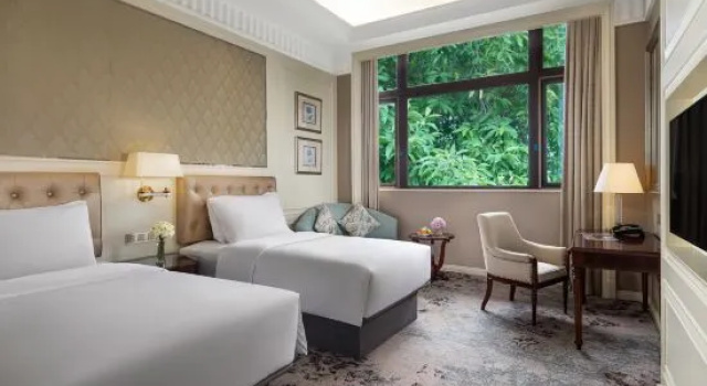 Номер Deluxe с видом на сад The Carp Islet Resort