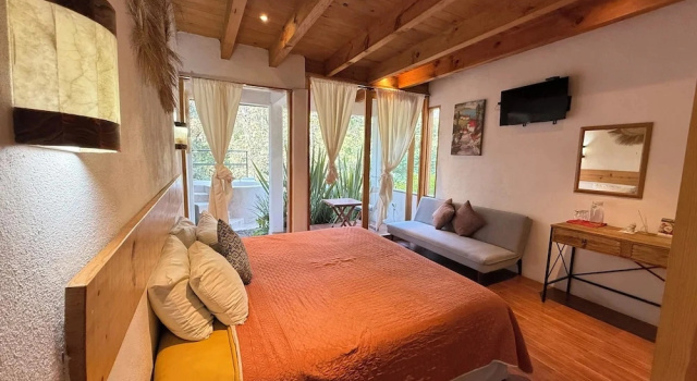 Семейный номер Standard с балконом и с видом на сад Encino House Hotel Boutique
