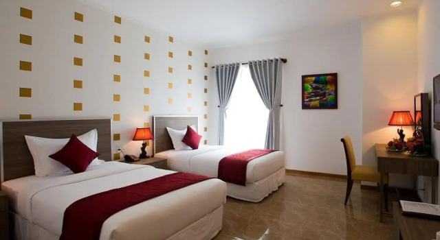 Двухместный номер Deluxe Den Long Do Hotel & Restaurant
