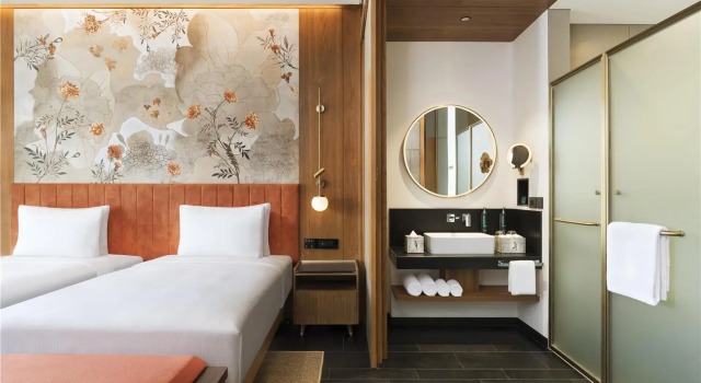 Двухместный номер Deluxe Hilton Hyderabad Genome Valley Resort & Spa
