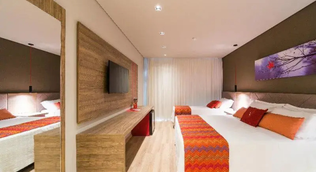 Трёхместный номер Standard Hotel Laghetto Stilo Borges Oficial