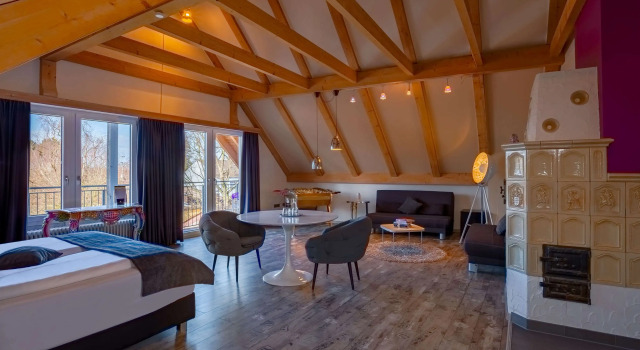 Двухместный люкс Arthotel ANA Style Augsburg