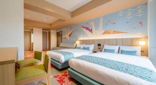 Четырёхместный номер Deluxe RESI STAY Nishijin