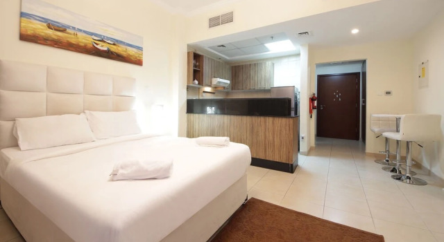 Студия Deluxe Cozy Studio in Down Town Dubai