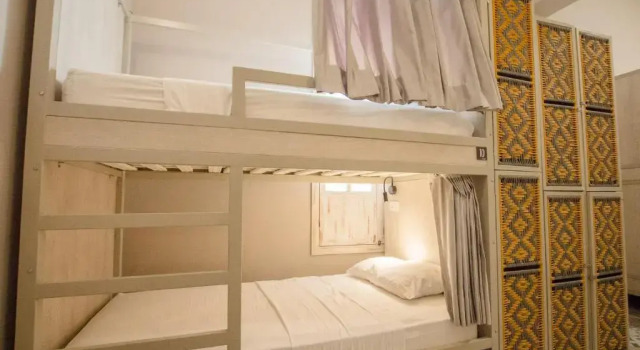 Кровать в общем номере Casa Avelina Boutique Hostel
