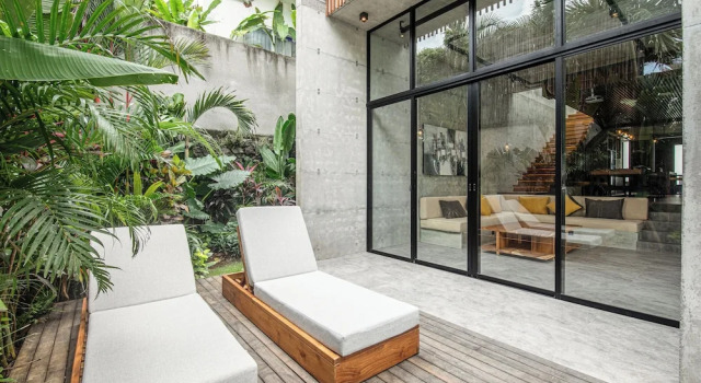 Modern 4 BR Villa Heart of Canggu 8mins to Beach, Rezervovat Vila Chaty v Bali, Chalupa