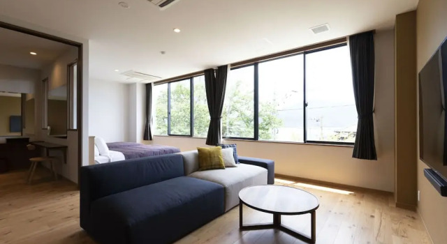 Номер Luxury Miyajima Hanarenoyado IBUKU