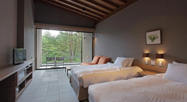 Номер Superior с балконом Regina Resort Karuizawa Mikageyousui