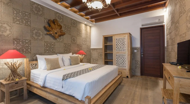 Вилла Luxury с 2 комнатами с видом на бассейн Villa SoDe Balangan by Nagisa Bali