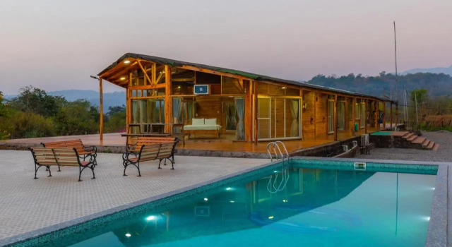 SaffronStays Cabana