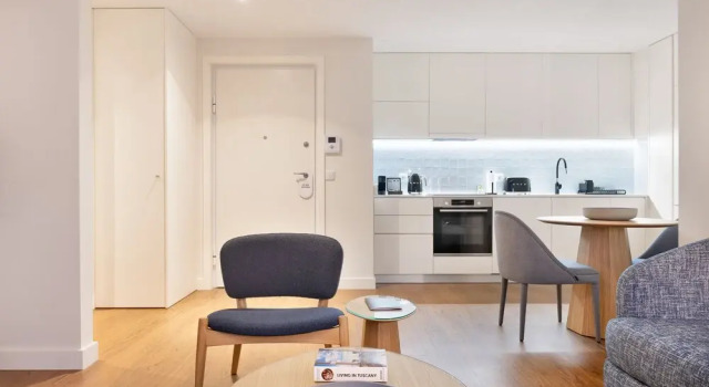 Двухместные апартаменты Deluxe с видом на город Catarina Serviced Apartments