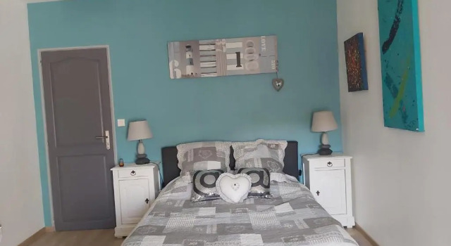 Двухместный номер Standard Chambre dHôtes Les Orchidées FUTUROSCOPE CHASSENEUIL POITIERS