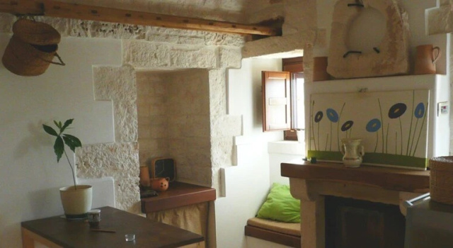 Четырёхместные апартаменты c 1 комнатой B&B Via dei Trulli