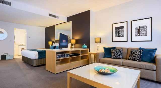 Двухместный люкс Treasury on Collins Melbourne