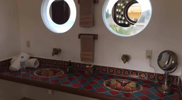Standardowy dwuosobowy pokój z częściowym widokiem na morze Buda Mar Zipolite