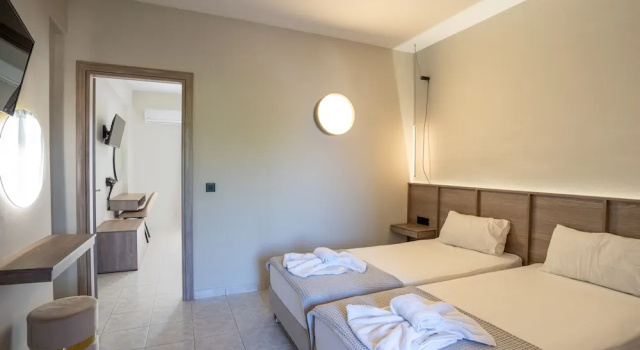 Апартаменты с 2 комнатами с красивым видом из окна Hera Zakynthos Hotel