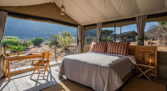 Camera doppia Deluxe Basecamp Samburu