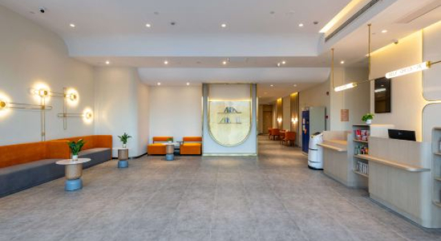 Jinjiang Inn Flagship Store (Maanshan Xiushanhu Park high-speed railway station Branch), Prenota Hotel Hotel a Maanshan con parcheggio, Parcheggio