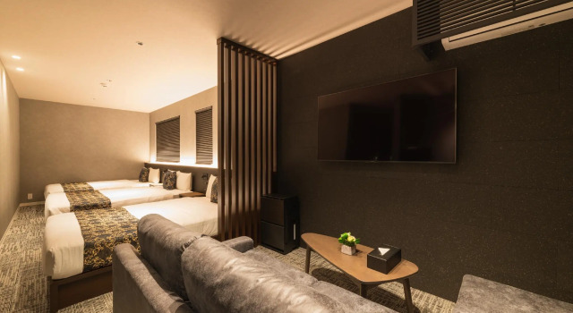 Трёхместный номер Comfort GRAND BASE Kagoshima Chuo