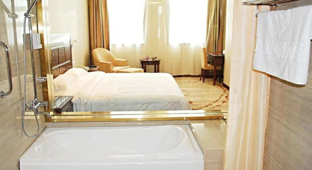 Littgin   Shangdong International   Hotel, Rezerwuj Hotel Hotele w Nancun z parkingiem, Parking