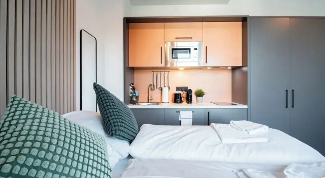 Студия Comfort Homaris Apartments Winterhude