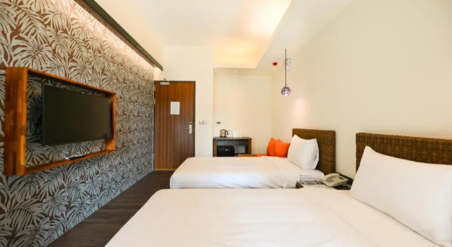 Двухместный номер Standard с видом на сад 嬉安平 Si Anping by Hotel Si