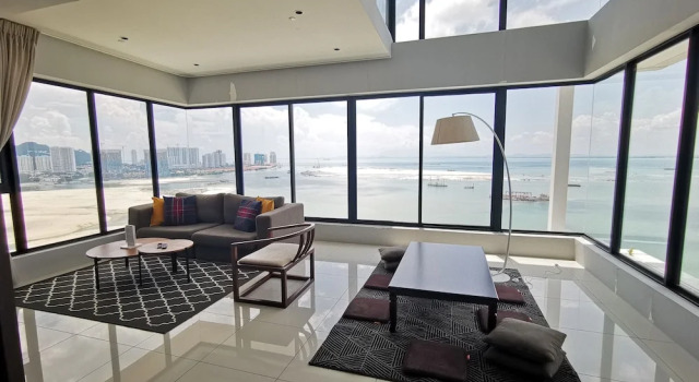 Апартаменты Comfort Family Suite Sunrise Gurney Penang