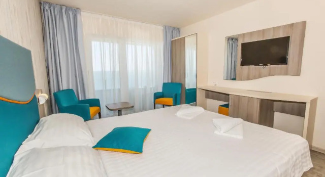 Двухместный номер Standard с балконом и с видом на море Hotel Riviera