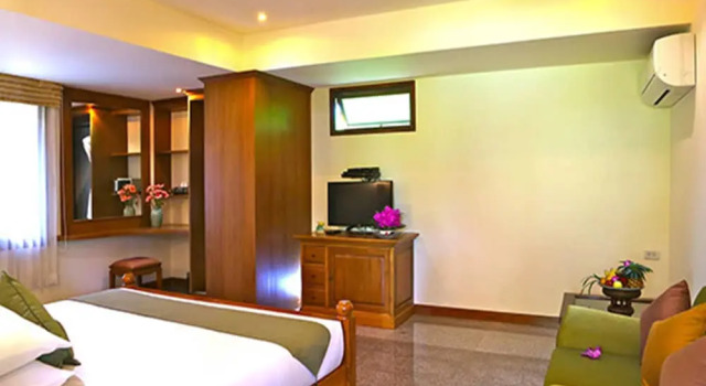 Двухместный номер Deluxe с балконом Oriental Siam Resort - SHA Extra Plus Certified